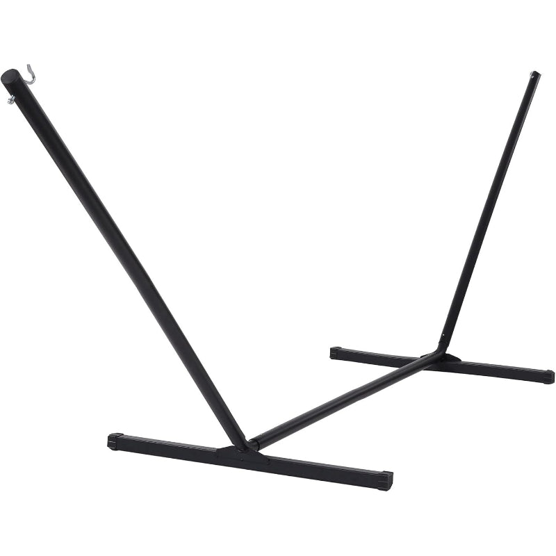 12 FT Heavy‑Duty Hammock Stand, Black