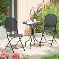 3‑Piece Metal Folding Bistro Set