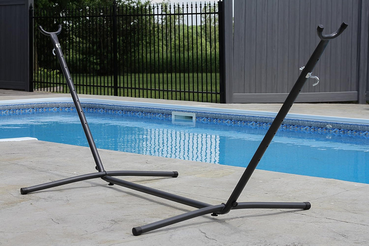 10FT Universal Hammock Stand, Charcoal